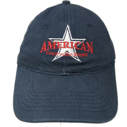 Fahrenheit American Construction Supply Blue M Marshalltown Baseball Cap Hat