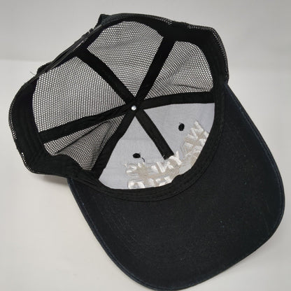 Wayne's World Snapback Mesh Back Trucker Hat Black OSFA Adjustable