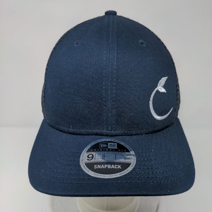 New Era Snapback Trucker Hat Blue OSFM Original Fit 9Fifty Mesh Back 6 Panel