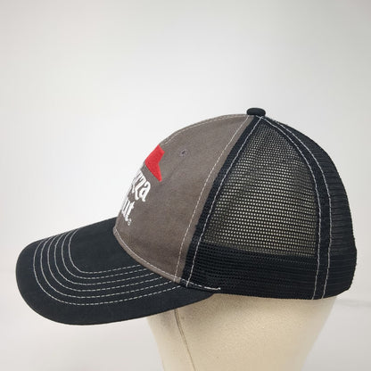 IQ Apparel Pizza Hut Black Baseball Cap One Size Mesh Back Strapback Hat Logo