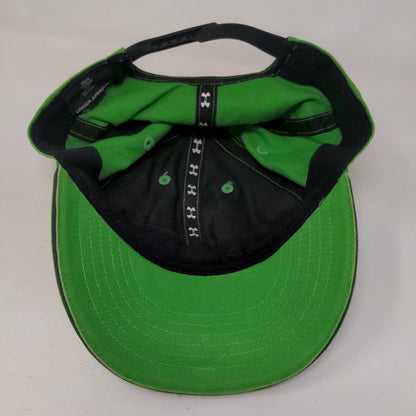 Under Armour Snapback Hat Green Youth Embroidered Adjustable 6 Panel