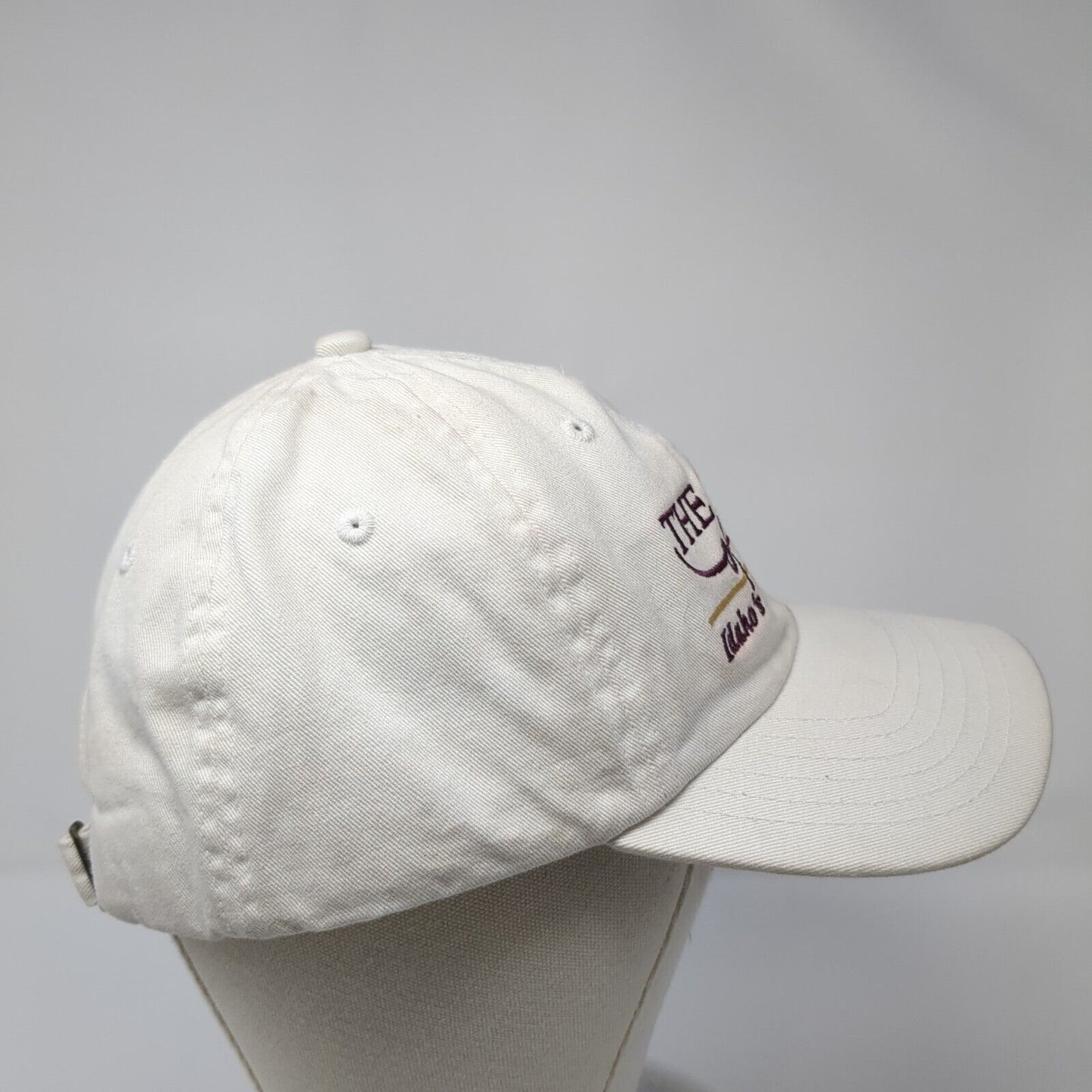 The College Of Idaho Liberal Arts College Slideback Hat White OS Adjustable