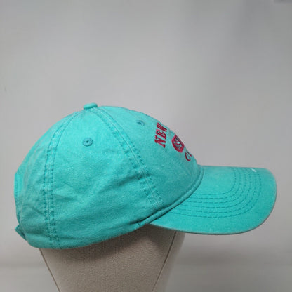 New York City Est 1664 Strapback Hat Bluish-Green OSFA Adjustable Embroidered