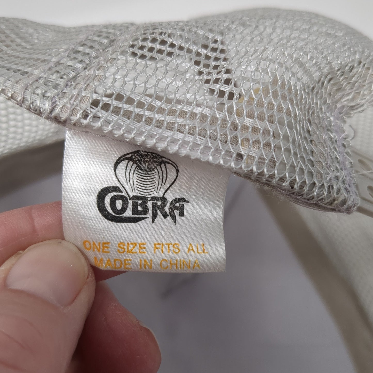 Holy Smokers GUMC Snapback Rope Trucker Hat Gray Mesh Back Cobra