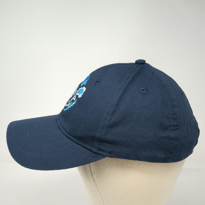 Port & Company Blue One Size Baseball Cap Hat VIP Fishing Tournament Lions Club