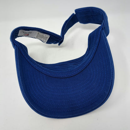 NFL Team Apparel Indianapolis Colts Visor Blue White One Size Horseshoe Logo Hat
