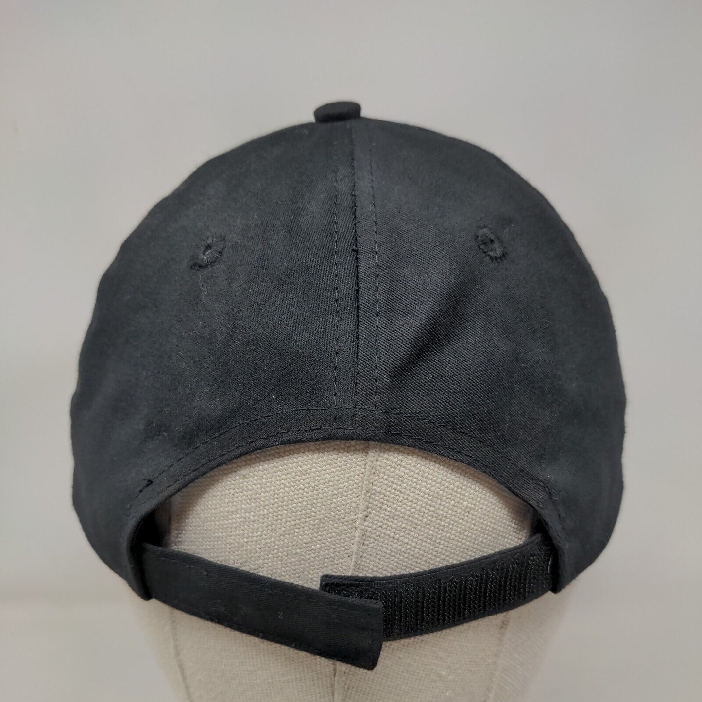 Team MLB Boys Strapback Hat Black Florida Marlins Embroidered Logo