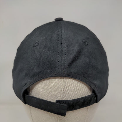 Team MLB Boys Strapback Hat Black Florida Marlins Embroidered Logo
