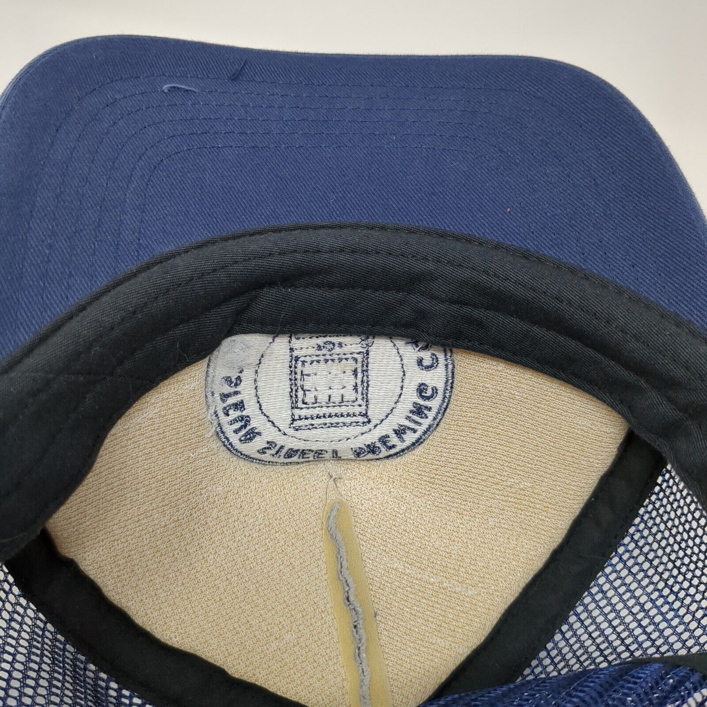 Dasteur Street Brewing Co Saigon Snapback Trucker Hat Blue OS Adjustable Mesh