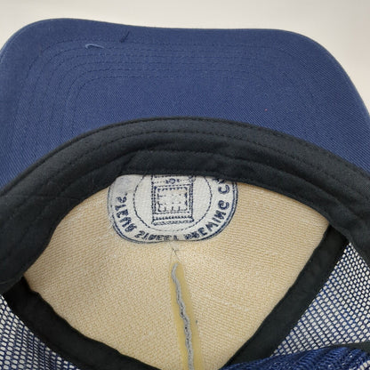 Dasteur Street Brewing Co Saigon Snapback Trucker Hat Blue OS Adjustable Mesh