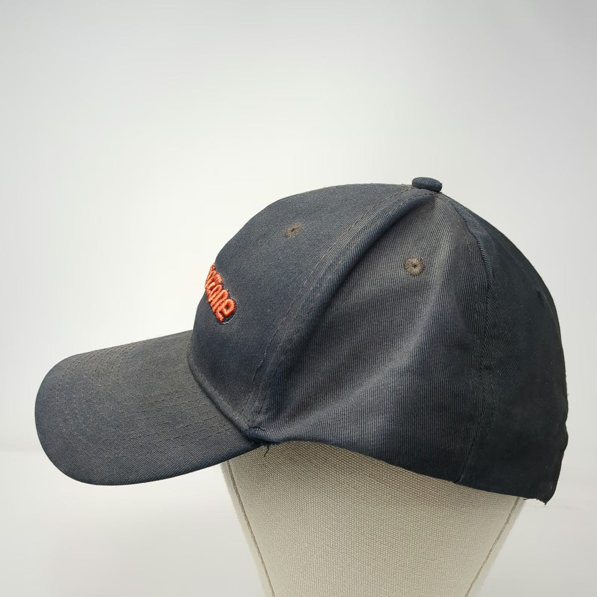 AutoZone Logo Black One Size Baseball Cap Strapback Embroidered Hat Automotive