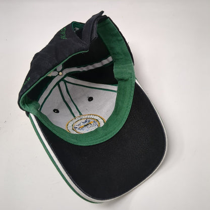 White Pass & Yukon Route Strapback Hat Black OSFA Solid Skagway Alaska