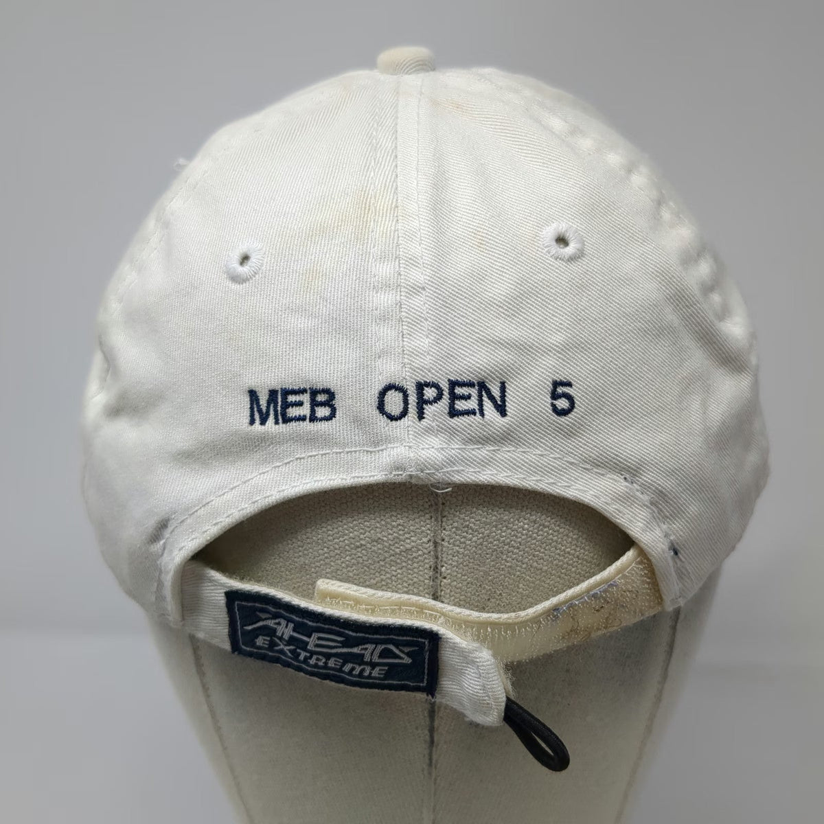 Ahead Baseball Cap White One Size 2013 US Open Merion Golf Club Ball Marker Hat