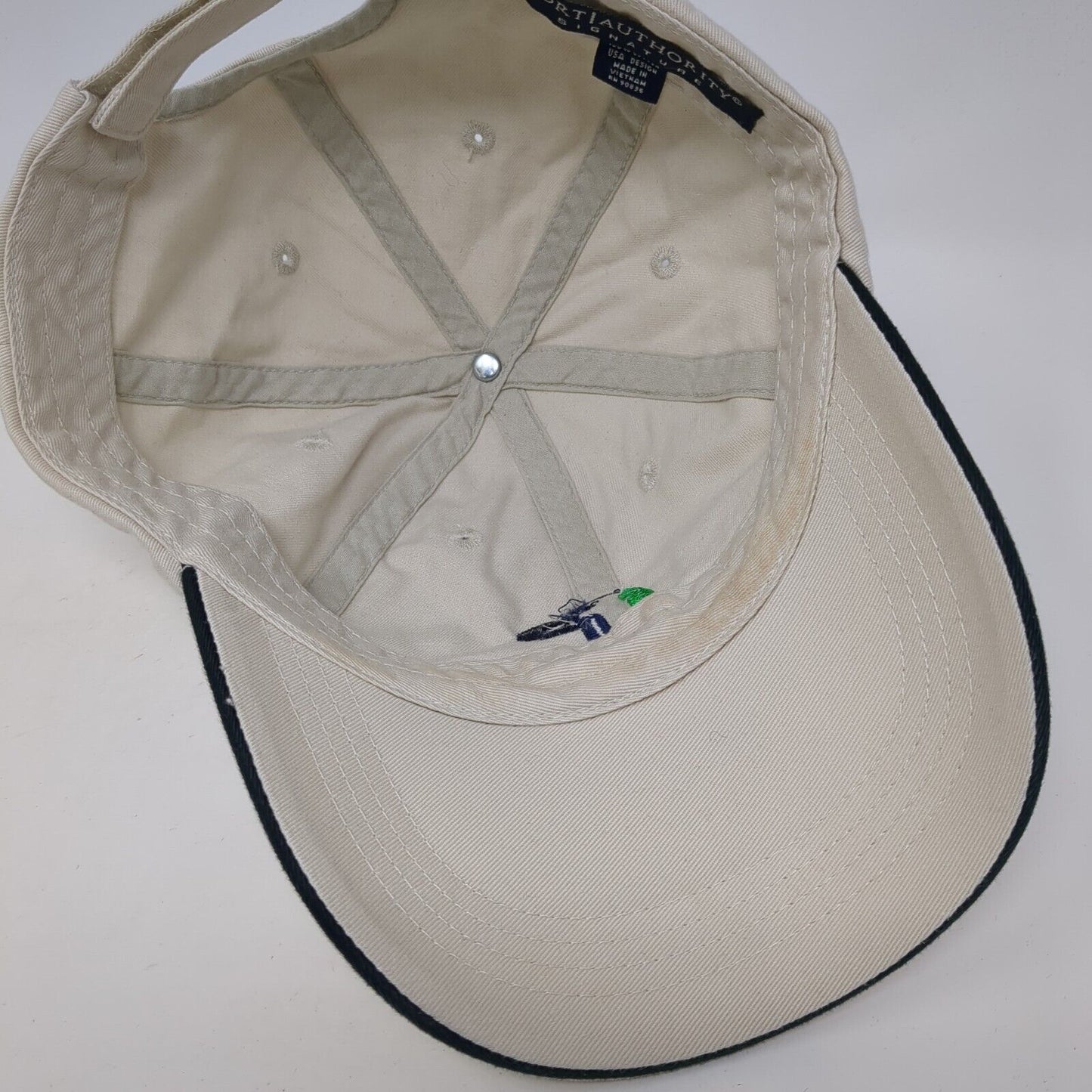 Idaho Falls Power Strapback Hat Tan OS Adjustable Embroidered Port Authority