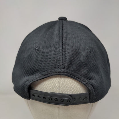 Taco Bell Snapback Hat Black OSFA Embroidered Vent Holes Adjustable