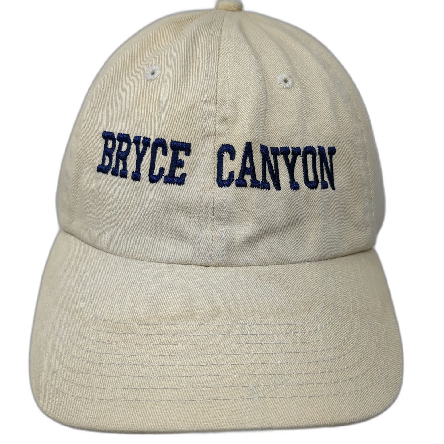 Fahrenheit Baseball Cap Beige One Size Hat Bryce Canyon Embroidered Cotton