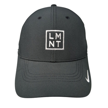 LMNT Stay Salty Strapback Hat Black One Size Nike Legacy91 Dri-Fit