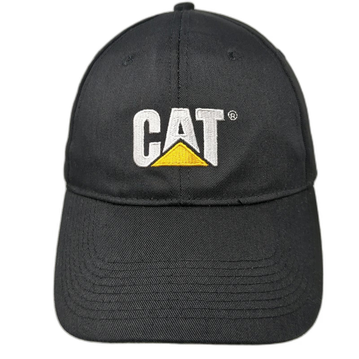 Caterpillar CAT MineStar Logo Baseball Cap Black One Size Slideback Hat