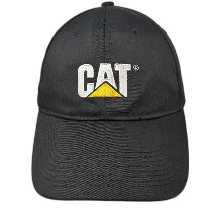 Caterpillar CAT MineStar Logo Baseball Cap Black One Size Slideback Hat