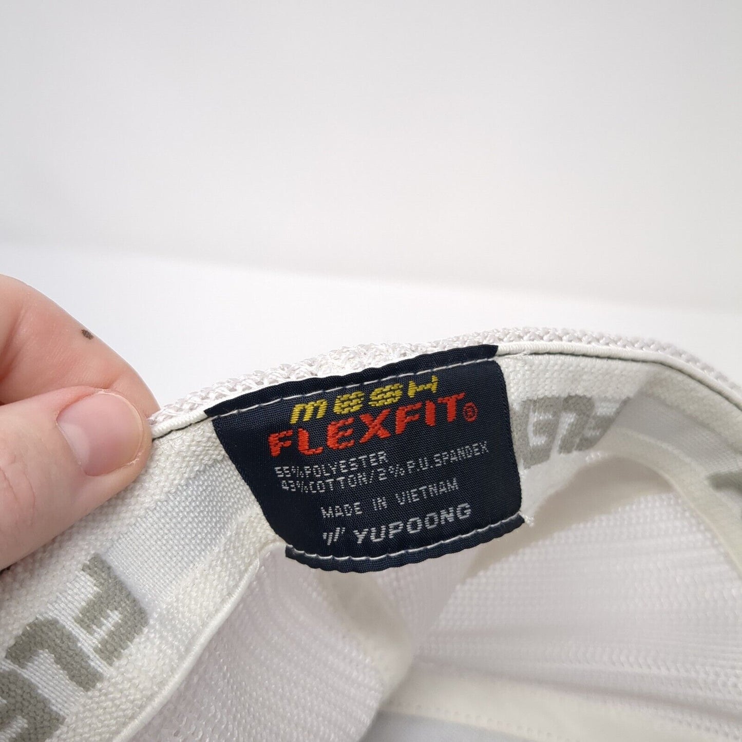 OR O'Neal Flat Rolled Metals Fitted Trucker Hat Gray OS Flexfit Mesh Yupoong