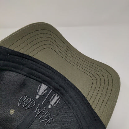 God Made Man And Woman Snapback Mesh Back Trucker Hat Green OSFM Otto