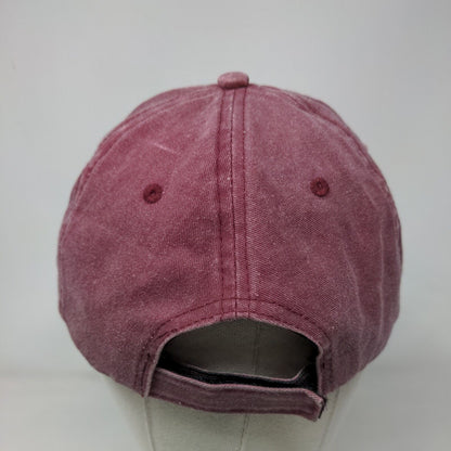 St. Augustine Beach Since 1565 Strapback Hat Red OS Adjustable Alvin's Island