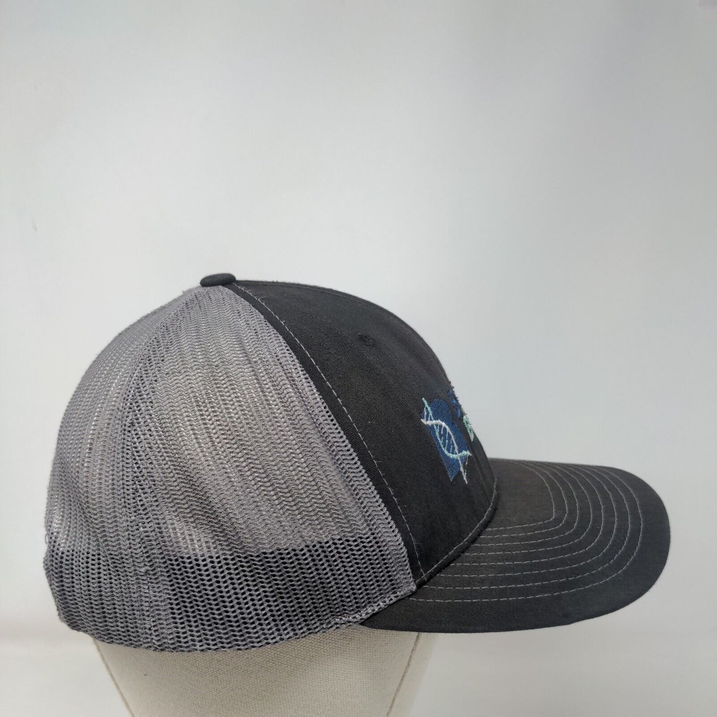 Boise Biologics Snapback Trucker Hat Black One Size Mesh Back 6 Panel