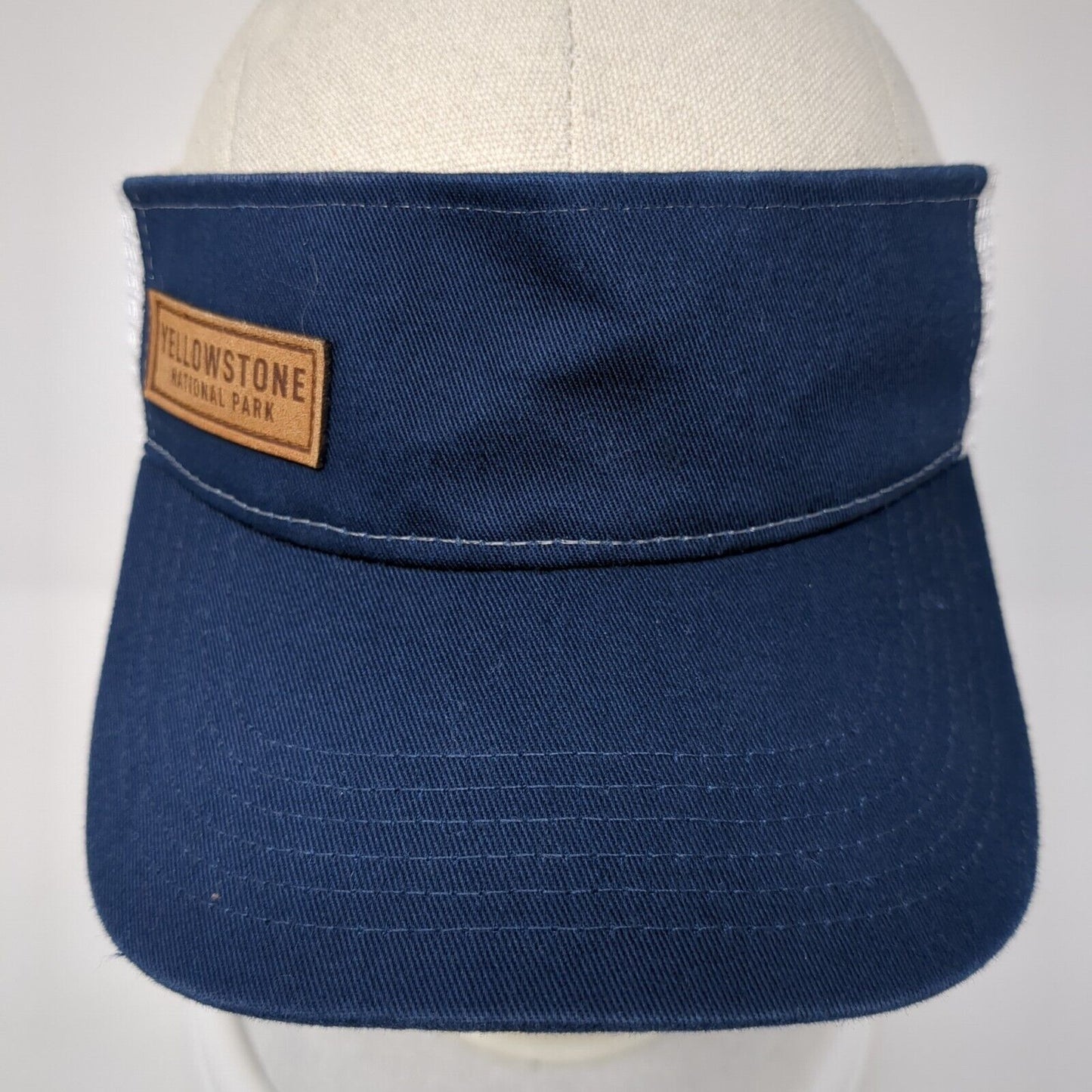 Yellowstone National Park Snapback Sun Visor Hat Blue One Size Locale