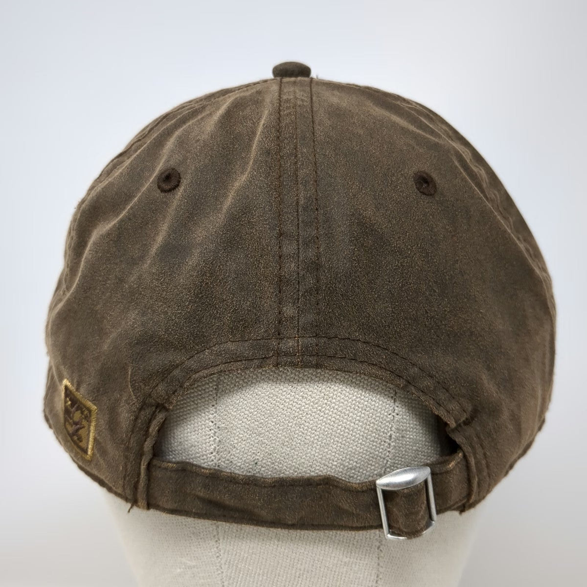 The Game Baseball Cap Brown One Size TV Gold Embroidery Cotton Slideback Hat