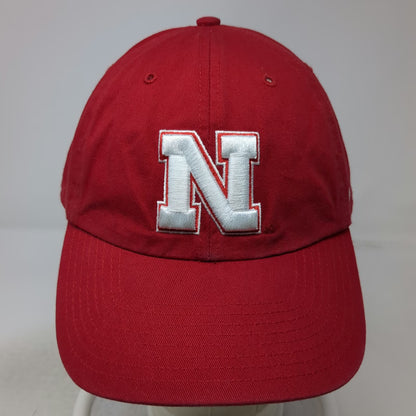 Nebraska Cornhuskers NCAA '47 Red One Size Embroidered Logo Slideback Cap Hat