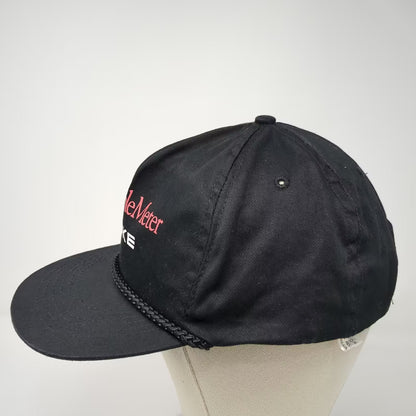 Fluke 620 LAN CableMeter 5 Panel Hat Black Snapback One Size Rope Embroidered
