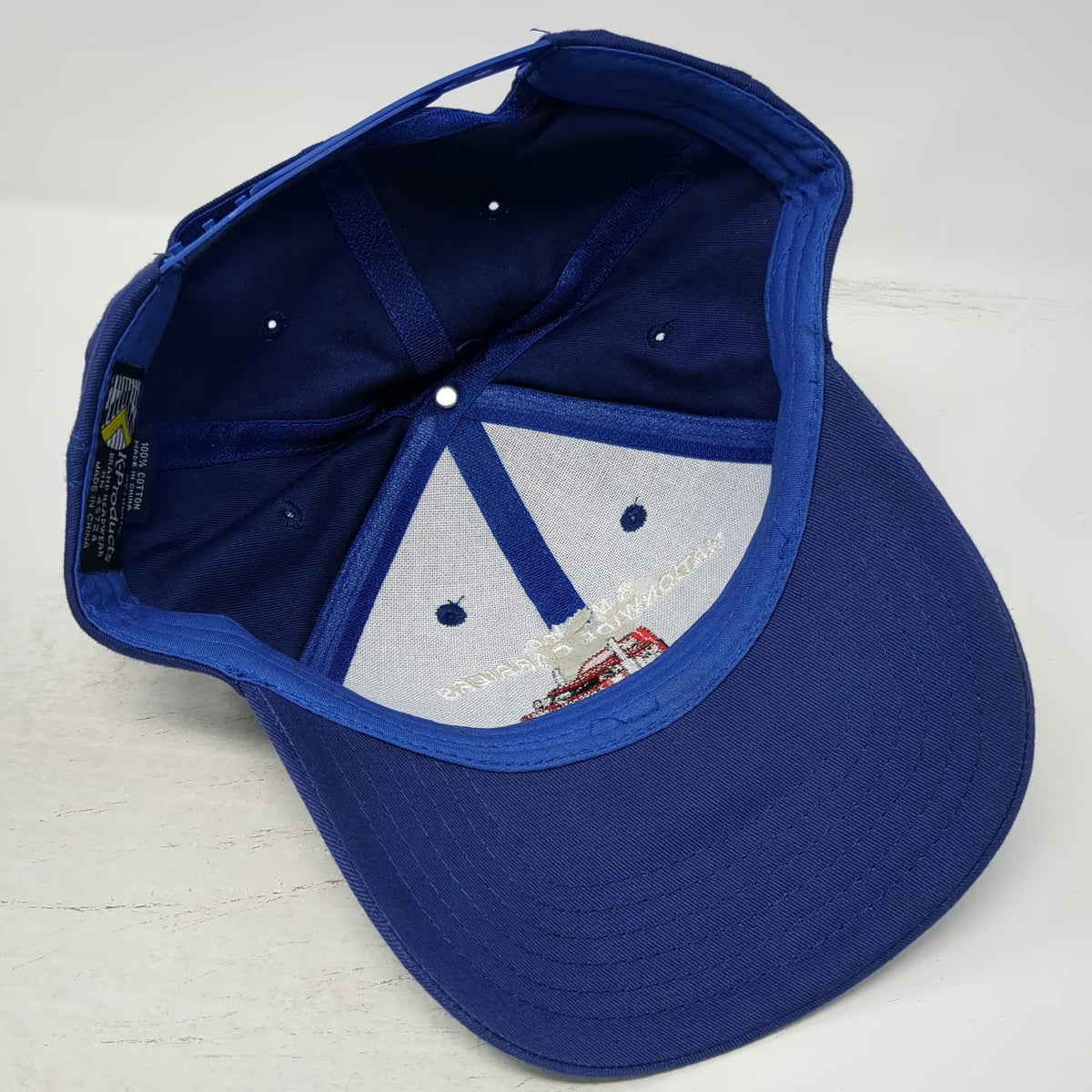 K-Products Snapback Blue Hat One Size SMX Inc Nationwide Carriers Semi Truck ID