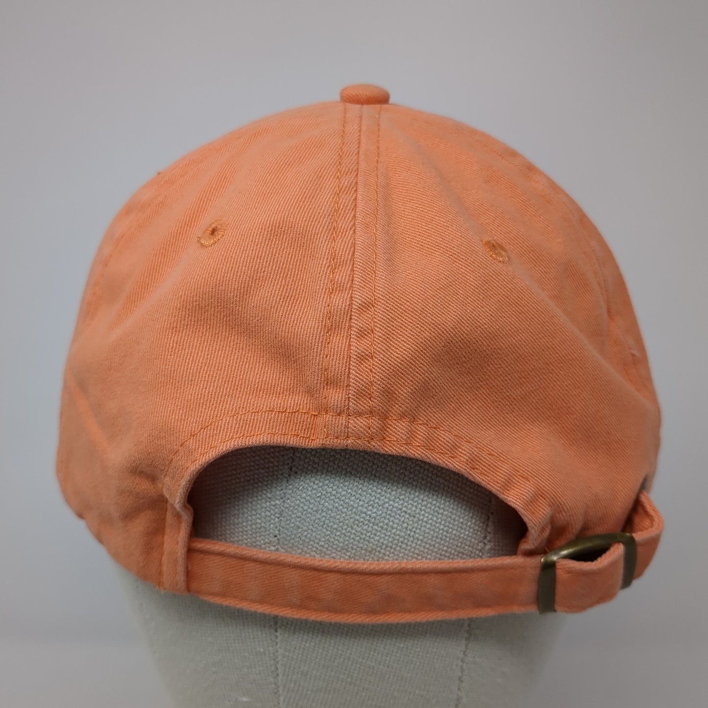 Ultra Club Slideback Baseball Cap Orange One Size Adjustable Classic Cut