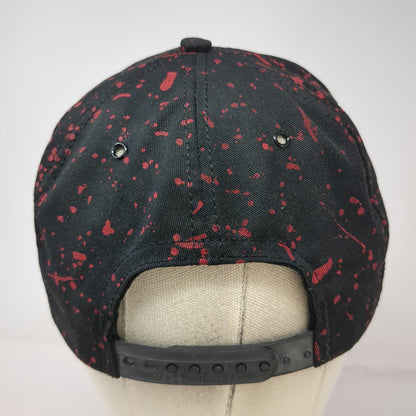 Sports Image 5 Panel Black Hat OS Snapback Texaco Havoline Racing USA Vintage