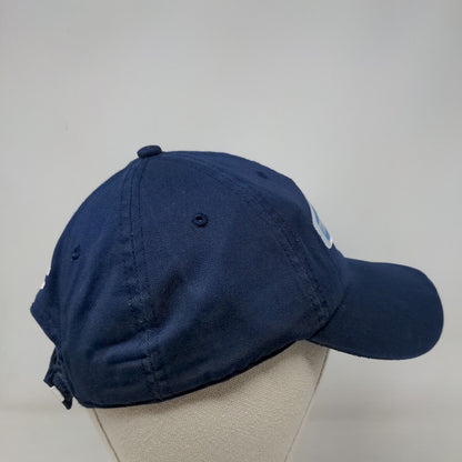 Topsail Island North Carolina Strapback Hat Blue OSFA Embroidered Colorblock