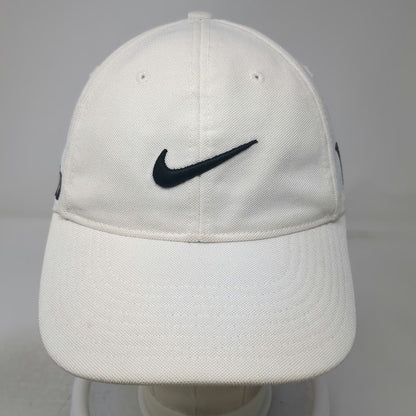 Nike Golf Baseball Cap White M Flexfit VR 20XI Swoosh Hat Sport Logo
