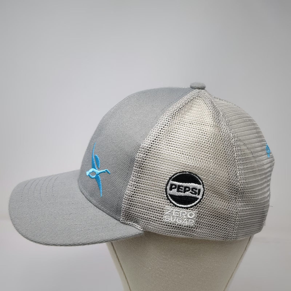Vail Resorts Pepsi Zero Sugar Sunapee Gray One Size Trucker Hat Mesh Snapback