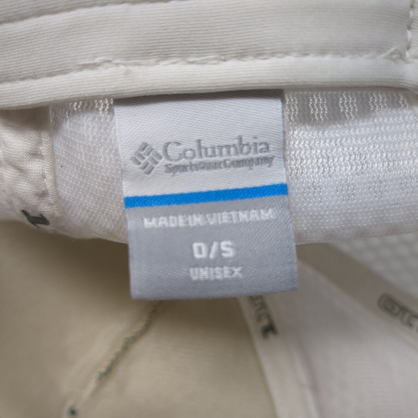 Columbia Sportswear Unisex Strapback Trucker Hat Blue OS Adjustable Mesh Back