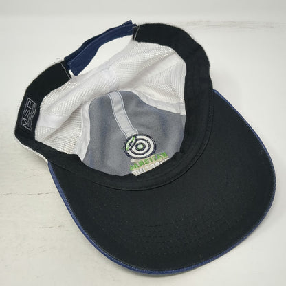 MSP Design Group Baseball Cap Blue One Size Hat Mesh Back Strapback Shooting