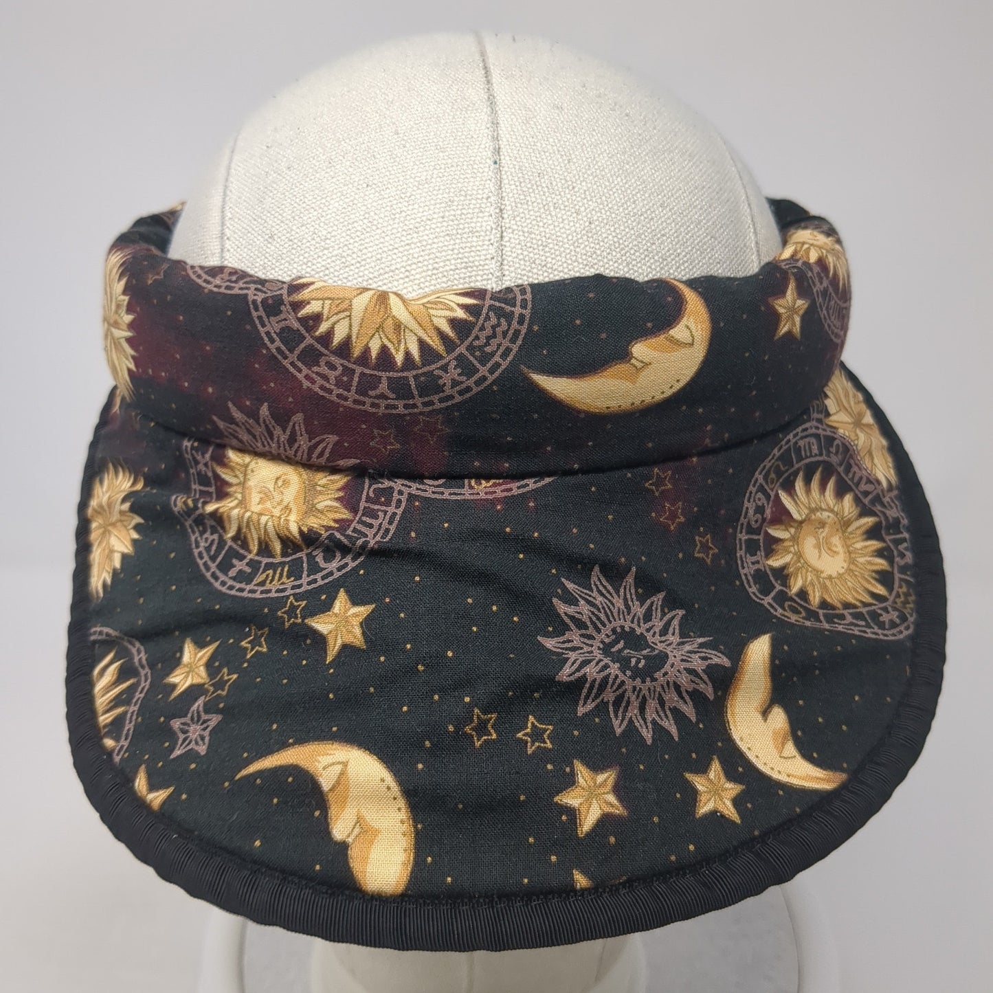 Paul ❤️ Paula Sun Visor Hat Multicolor One Size Adjustable Lightweight Sun Moon
