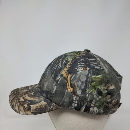 Richardson Strapback Hat Camo One Size Adjustable Vent Holes Blank