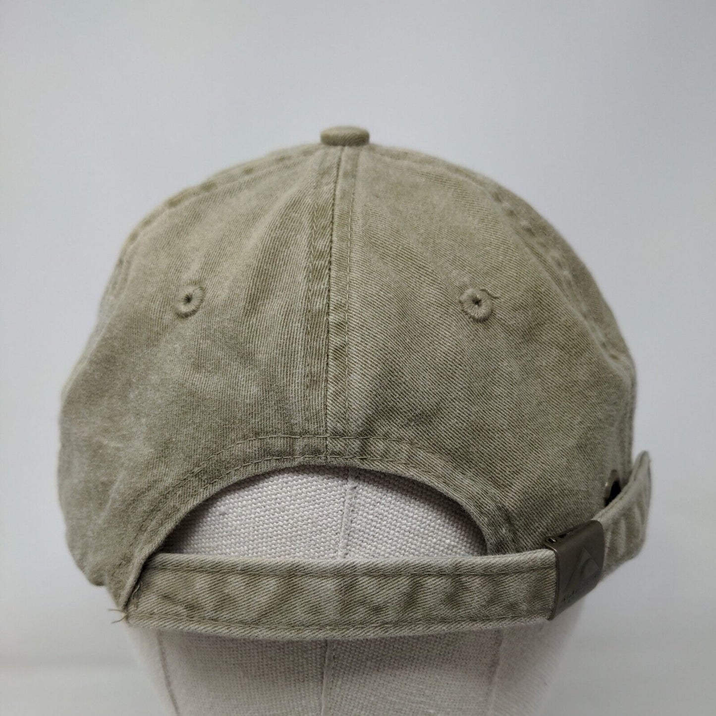 Bear Slideback Hat Tan One Size Adjustable Embroidered Augusta Sportswear