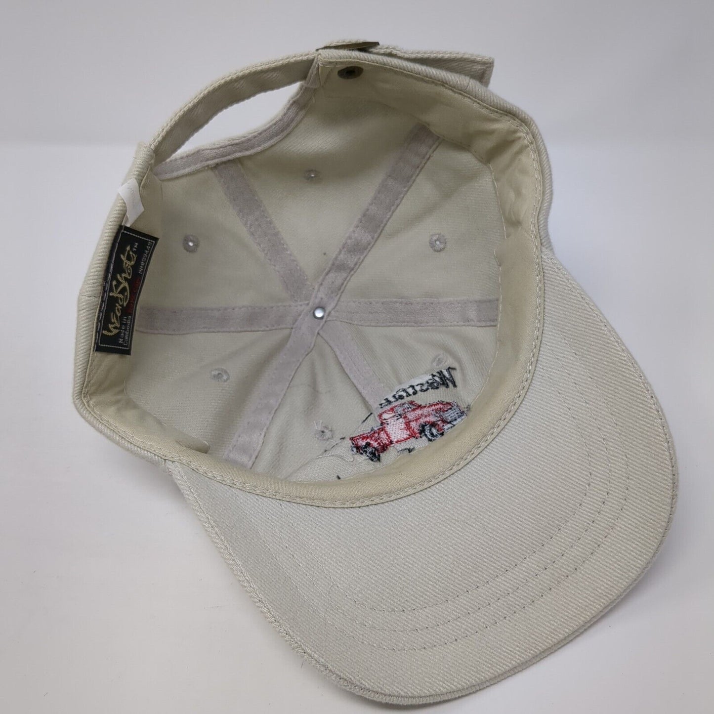 Westfall GMC 50th Anniversary Slideback Hat Tan One Size Solid KC Caps