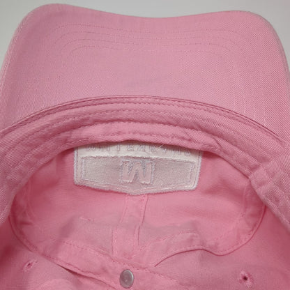 Cap America Baseball Cap Pink One Size Millenkamp Embroidered Slideback Hat