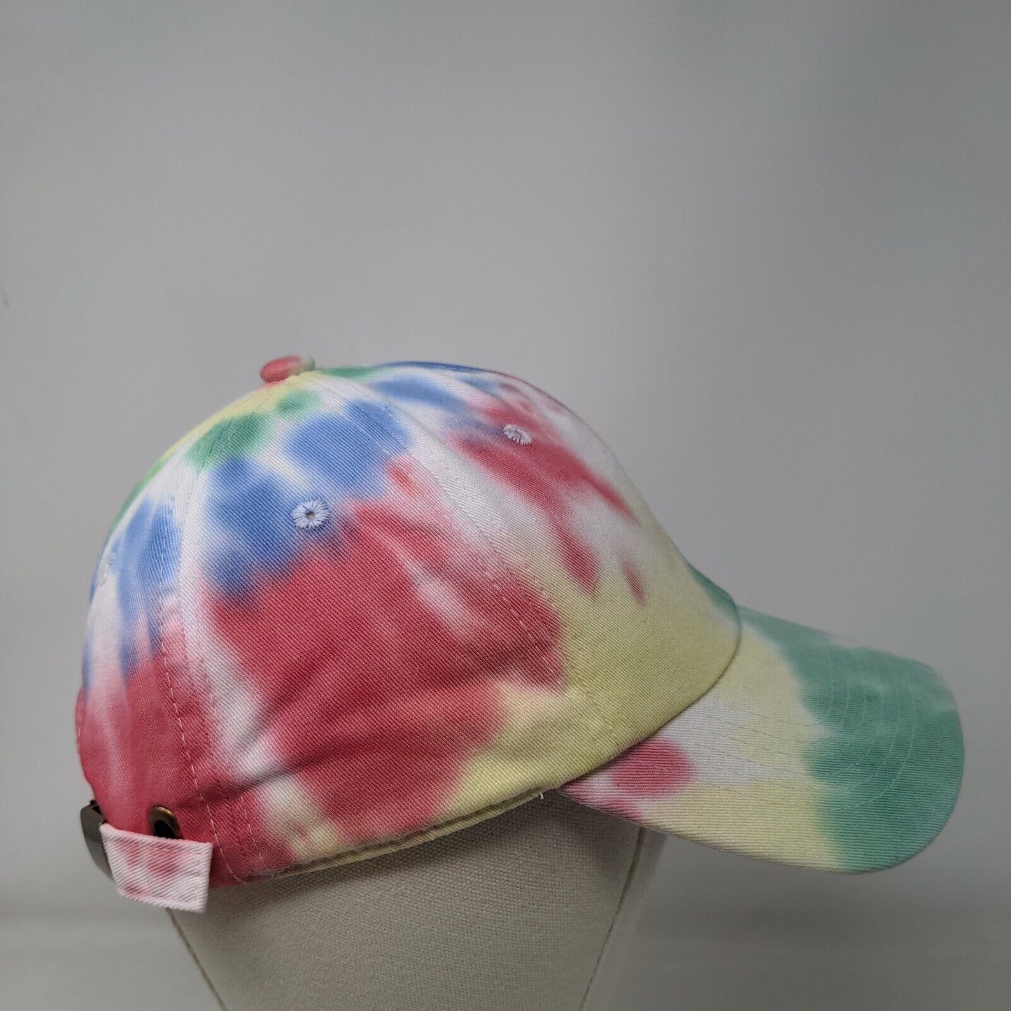 Ethos Slideback Hat Multicolor OSFA Adjustable Tie Dye Vent Holes