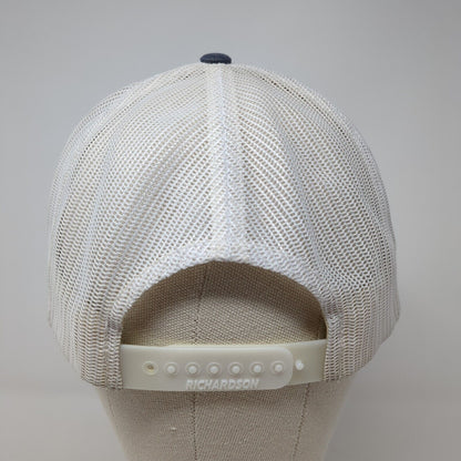 Crossfit Wild Wood Snapback Trucker Hat Gray OS Adjustable Mesh Back Richardson