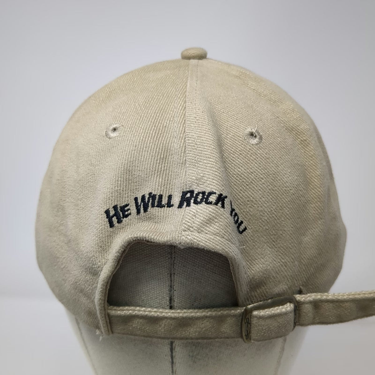 Mohr's A Knight's Tale Movie Promo Baseball Cap Beige OSFM Slideback Hat Rock