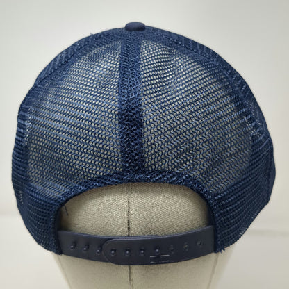 Otto Trucker Hat Blue OSFM Tuck Go For The Glory Fighter Jet Scrambled Eggs Mesh