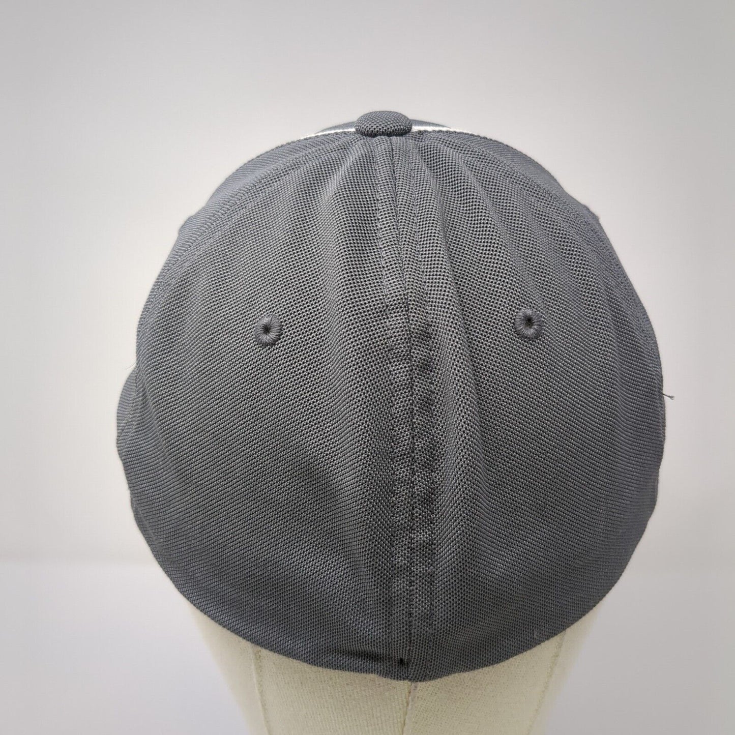 Lutz Legends Elite Fitted Hat Gray S/M Flexfit Embroidered Augusta Sportswear