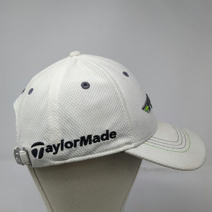 TaylorMade Baseball Cap White One Size RBZ Penta RocketBallz Golf Slideback Hat